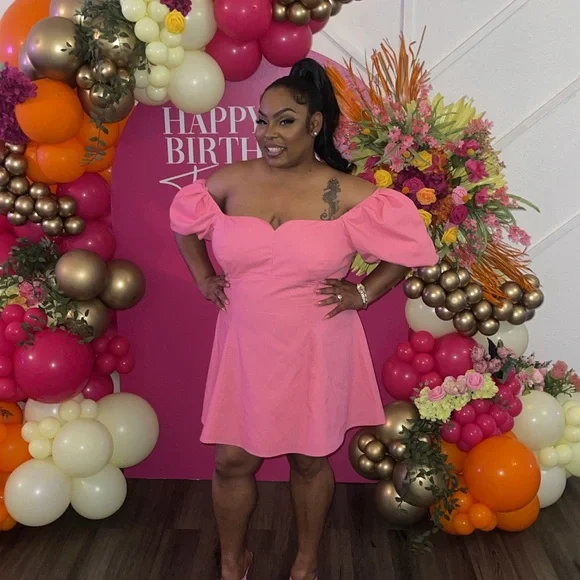 Fashion Nova | Dresses | The Sienna Linen Mini Dress Pink | Poshmark